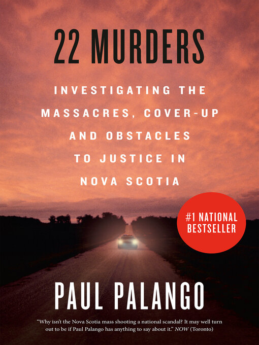 Title details for 22 Murders by Paul Palango - Wait list